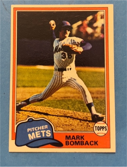 1981 Topps #567 Mark Bomback — front