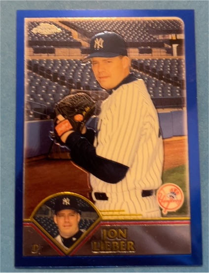2003 Topps Traded Gold #T36 Jon Lieber — front