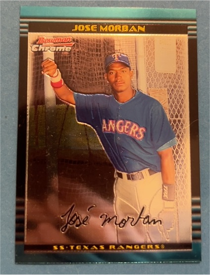 2002 Bowman Chrome #219 Jose Morban — front