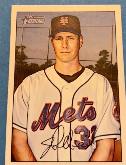 2007 Bowman Heritage #127 John Maine — front