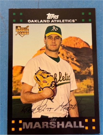 2007 Topps #643 Jay Marshall — front