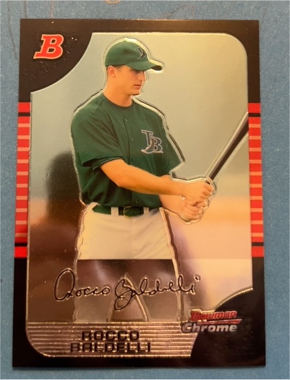 2005 Bowman Chrome #71 Rocco Baldelli — front