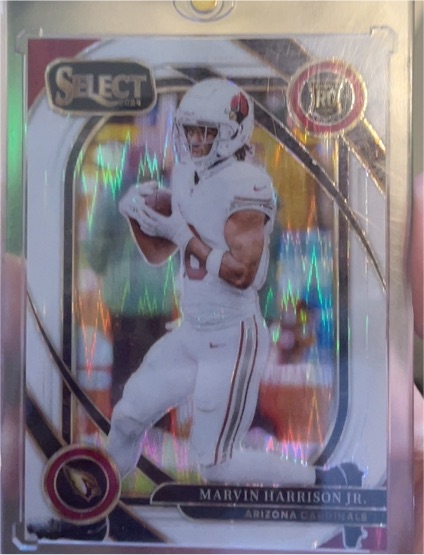 2024 Panini Select #219 Marvin Harrison Jr. — front