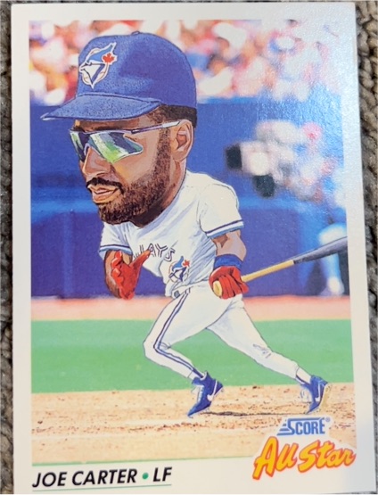 1992 Score #435 Joe Carter — front