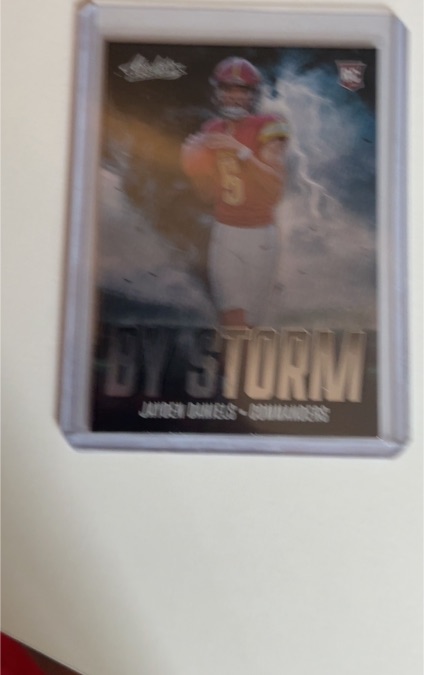 2024 Panini Absolute By Storm #BS-JDS Jayden Daniels — front