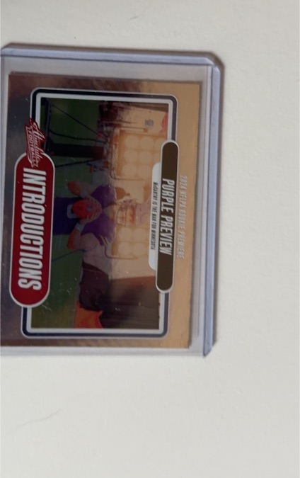 2024 Panini Absolute Introductions #I-JMY J.J. McCarthy — front