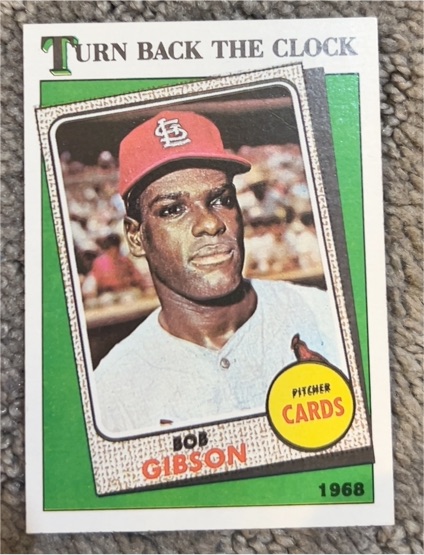1988 Topps #664 Bob Gibson — front