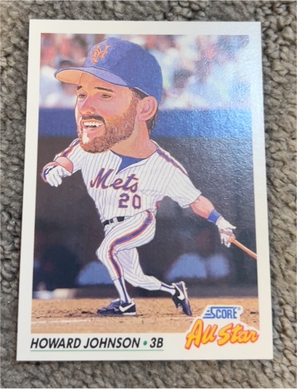 1992 Score All-Star #776 Howard Johnson — front