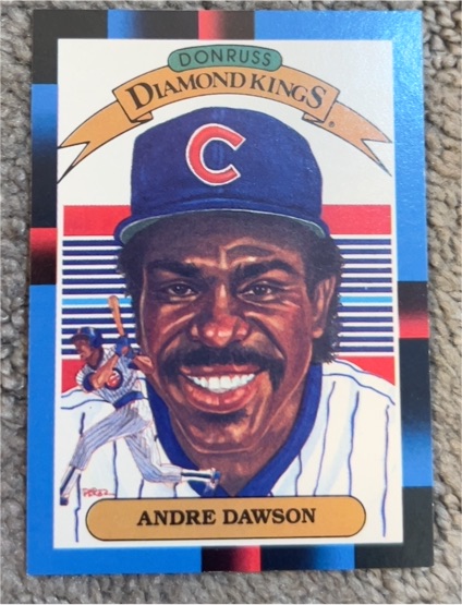 1988 Donruss Diamond Kings #9 Andre Dawson — front