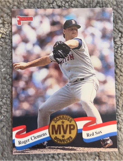 1993 Donruss MVP #MVP-15 Roger Clemens — front