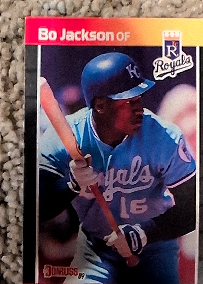 1989 Donruss #208 Bo Jackson Kansas City Royals — front