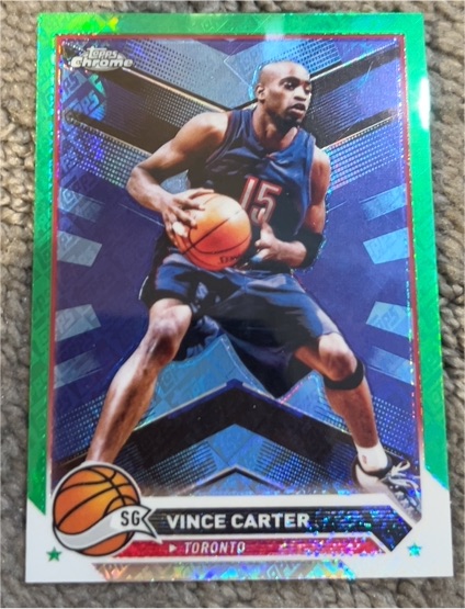 2023-24 Topps Chrome #82 Vince Carter — front