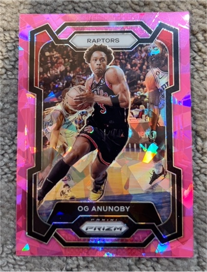 2023-24 Panini Prizm #91 OG Anunoby — front