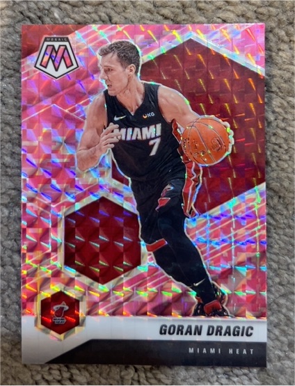 2020-21 Panini Mosaic #36 Goran Dragic — front