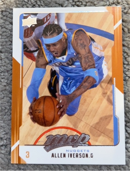 2008-09 Upper Deck MVP #36 Allen Iverson — front