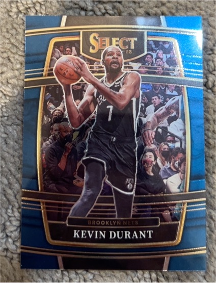 2021-22 Panini Select #50 Kevin Durant — front