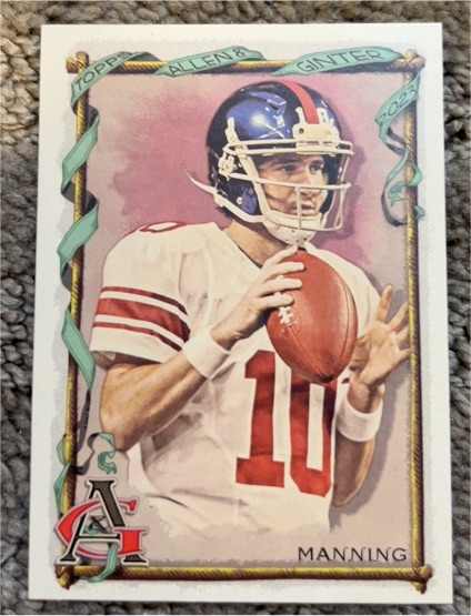 2023 Topps Composite Allen & Ginter #405 Eli Manning — front