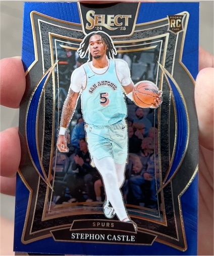 2024-25 Panini Select #72 Stephon Castle — front