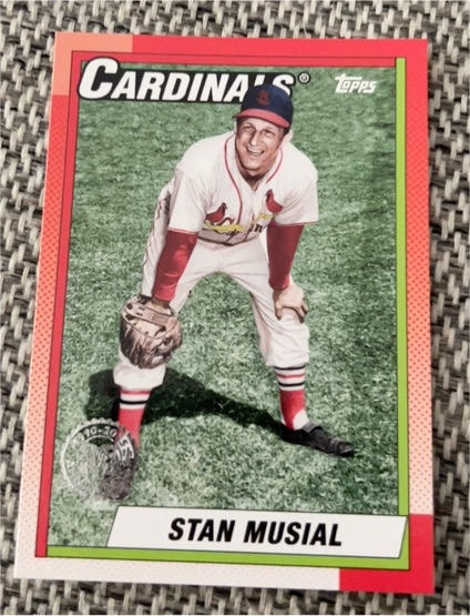 2025 Topps Series 1 #T90-95 Stan Musial — front