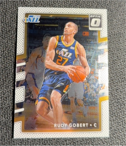 2017-18 Panini Donruss Optic #142 Rudy Gobert — front