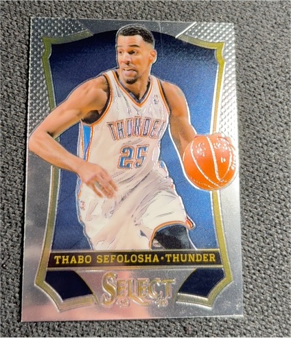 2013-14 Panini Select #28 Thabo Sefolosha — front