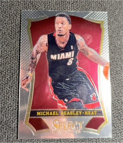 2013-14 Panini Select #8 Michael Beasley — front
