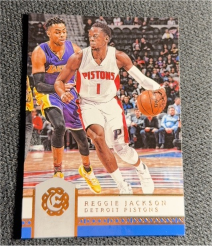 2016-17 Panini Excalibur #54 Reggie Jackson — front