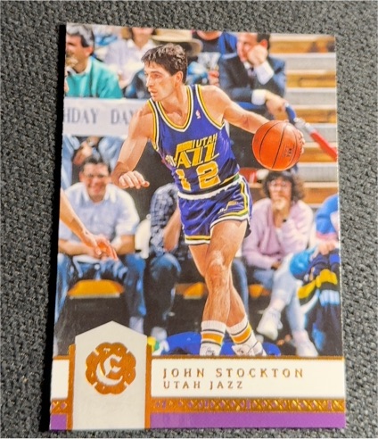 2016-17 Panini Excalibur #194 John Stockton — front