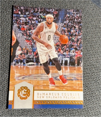 2016-17 Panini Excalibur DeMarcus Cousins — front