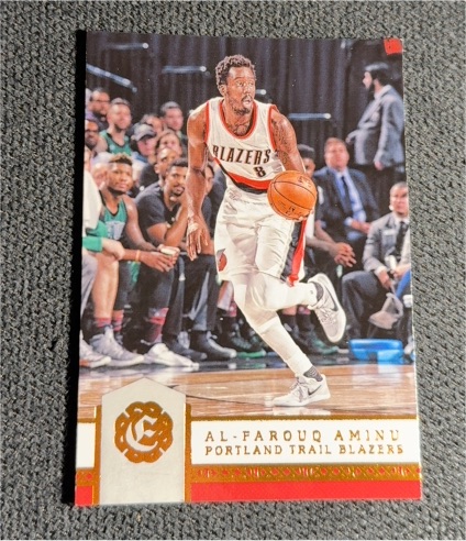 2016-17 Panini Excalibur Al-Farouq Aminu — front