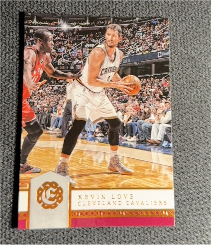 2016-17 Panini Excalibur #34 Kevin Love — front