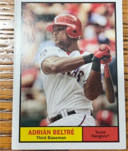 2024 Topps Archives #23 Adrián Beltré Texas Rangers — front
