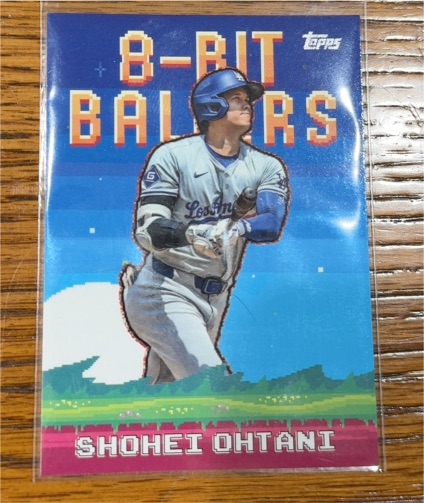 2025 Topps Series 1 Celebration #8B-1 Shohei Ohtani 8-Bit Ballers — front