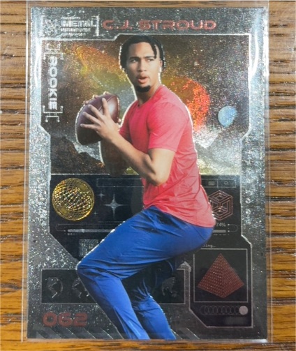 2023 Skybox Metal Universe Champions #62 C.J. Stroud — front