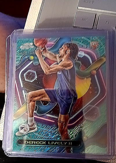 2023-24 Topps Chrome Cosmic #161 Dereck Lively II — front