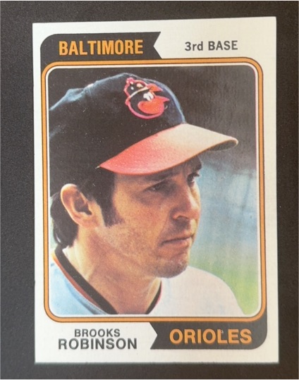 1974 Topps #160 Brooks Robinson — front