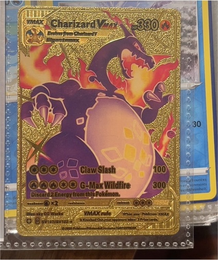 2022 Pokémon Shining Fates #SV107 Charizard VMAX — front