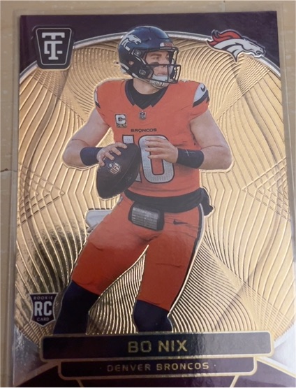 2024 Panini Totally Certified #105 Bo Nix — front