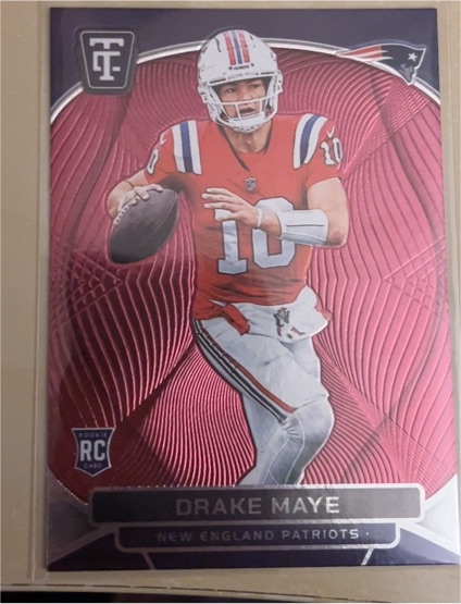 2024 Panini Totally Certified #121 Drake Maye — front