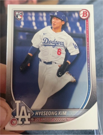 2025 Bowman #91 Hyeseong Kim — front