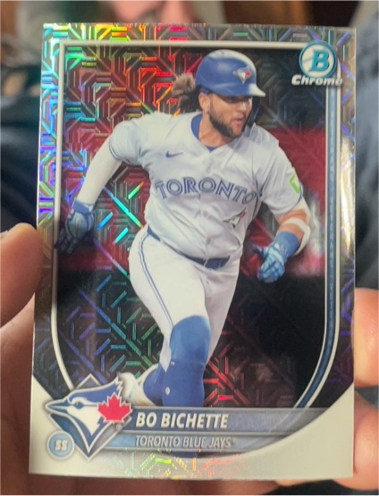 2025 Bowman Chrome #92 Bo Bichette — front