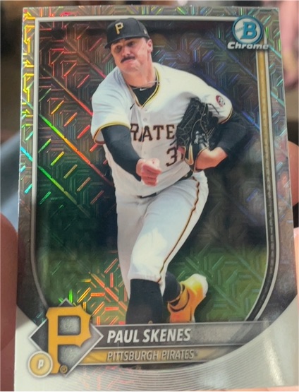 2025 Bowman Chrome #30 Paul Skenes — front
