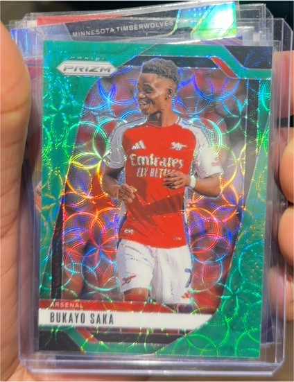 2024-25 Panini Prizm Premier League #21 Bukayo Saka — front