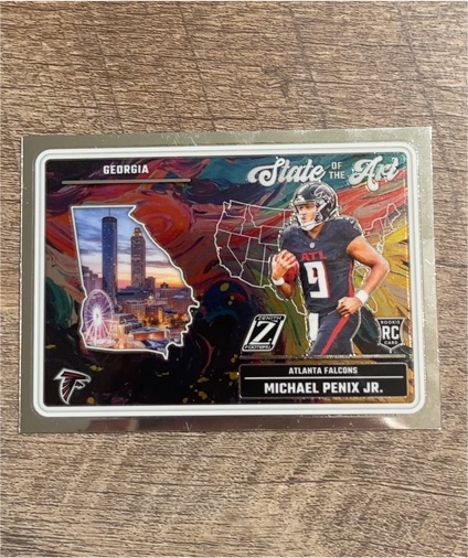 2024 Panini Zenith #13 Michael Penix Jr. — front