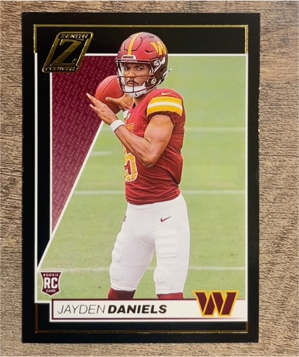 2024 Panini Zenith #148 Jayden Daniels Rookie — front
