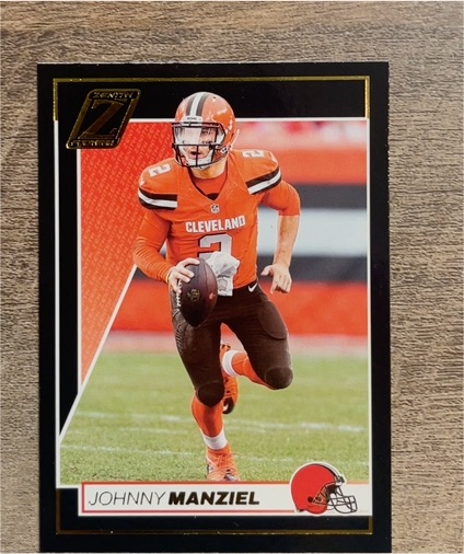 2024 Panini Zenith #24 Johnny Manziel — front