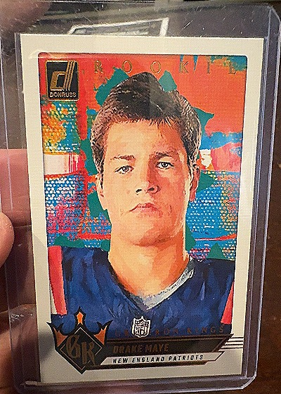 2024 Panini Donruss Rookie Gridiron Kings #3 Drake Maye — front