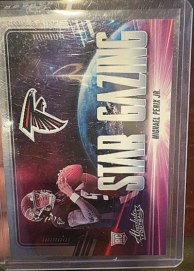 2024 Panini Absolute #SG-MPJ Michael Penix Jr. Star Gazing — front