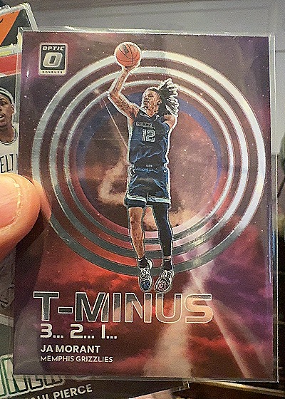 2022-23 Donruss Optic #9 Ja Morant T-Minus 3...2...1... — front