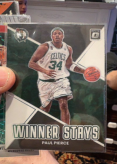 2022-23 Panini Donruss Optic #20 Paul Pierce Winner Stays — front